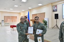 Azerbaijan Army holds officer development course graduation ceremony (PHOTO)