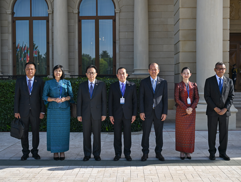 Official welcome ceremony held in Baku for Prime Minister of Cambodia (PHOTO)