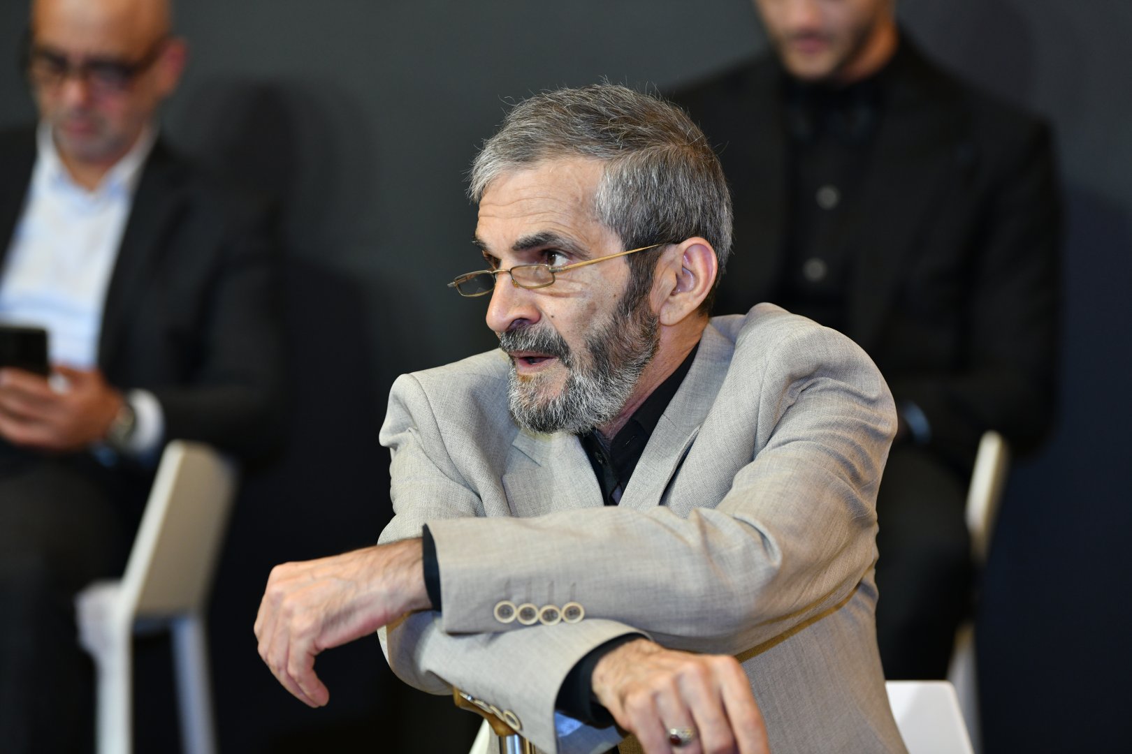 Heydar Aliyev Center hosts briefing with creative team of film "44" - one of Azerbaijan's major film projects (PHOTO/VIDEO)