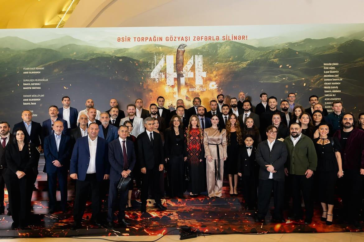 Alena Aliyeva shares footage from premiere of "44" film (PHOTO)
