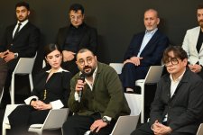 Heydar Aliyev Center hosts briefing with creative team of film "44" - one of Azerbaijan's major film projects (PHOTO/VIDEO)