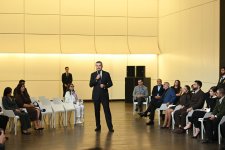 Heydar Aliyev Center hosts briefing with creative team of film "44" - one of Azerbaijan's major film projects (PHOTO/VIDEO)