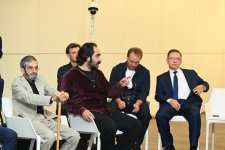 Heydar Aliyev Center hosts briefing with creative team of film "44" - one of Azerbaijan's major film projects (PHOTO/VIDEO)