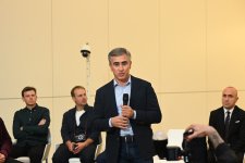 Heydar Aliyev Center hosts briefing with creative team of film "44" - one of Azerbaijan's major film projects (PHOTO/VIDEO)