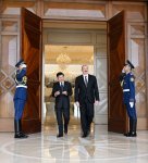 Official luncheon hosted in honor of President of Laos on behalf of President Ilham Aliyev (PHOTO)