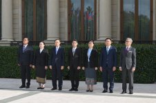 Official welcome ceremony held in Baku for President of Laos (PHOTO)