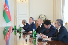 President Ilham Aliyev held expanded meeting with President of Laos (PHOTO)