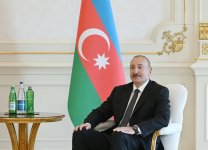 President Ilham Aliyev held one-on-one meeting with President of Laos (PHOTO)