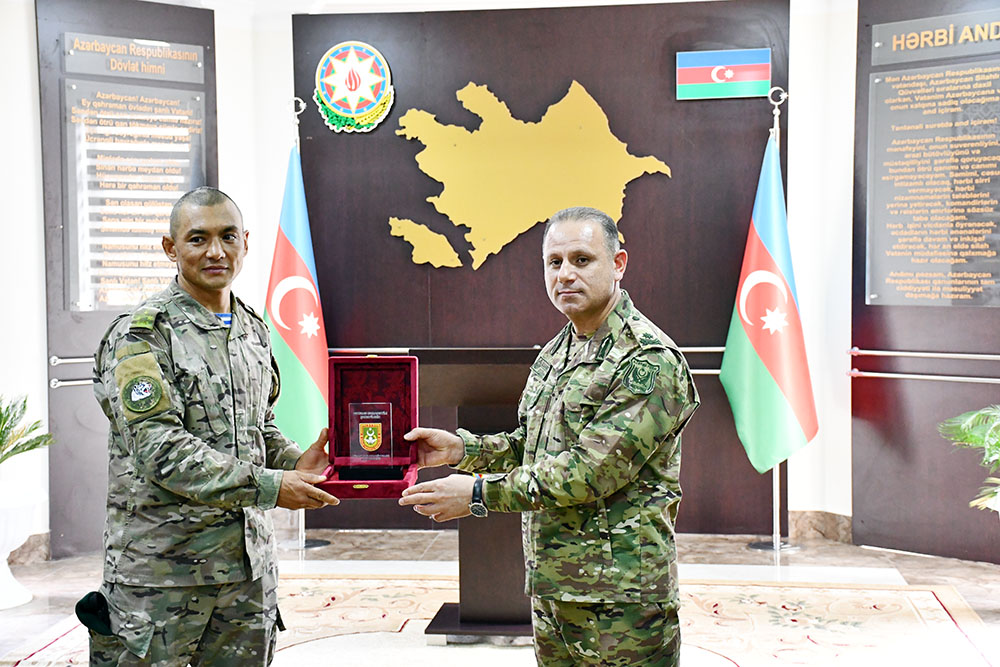 Azerbaijan, Kyrgyzstan discuss expanding special forces cooperation (PHOTO)