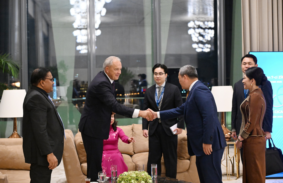 Dinner hosted on behalf of President Ilham Aliyev in honor of participants of 7th CICA Summit (PHOTO/VIDEO)