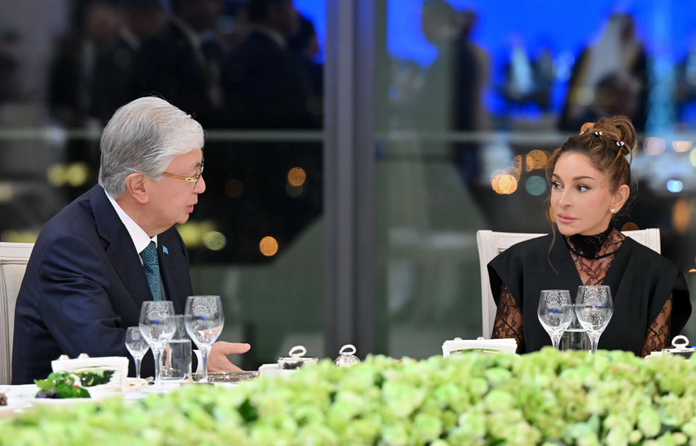 Dinner hosted on behalf of President Ilham Aliyev in honor of participants of 7th CICA Summit (PHOTO/VIDEO)
