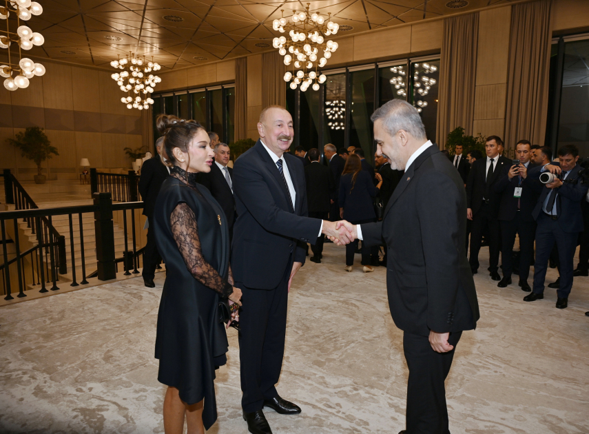 Dinner hosted on behalf of President Ilham Aliyev in honor of participants of 7th CICA Summit (PHOTO/VIDEO)