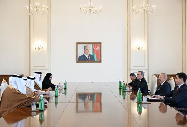 President Ilham Aliyev receives Bahrain's Minister of Foreign Affairs (PHOTO/VIDEO)