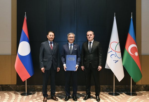 Baku summit set to approve Laos' joining CICA (PHOTO)
