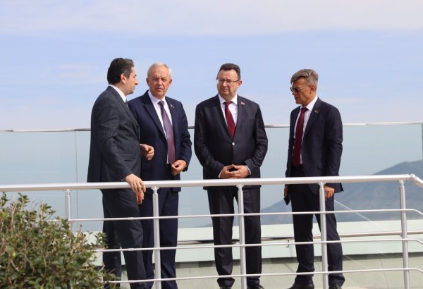 Belarusian parliament speaker visits Khankendi (PHOTO)