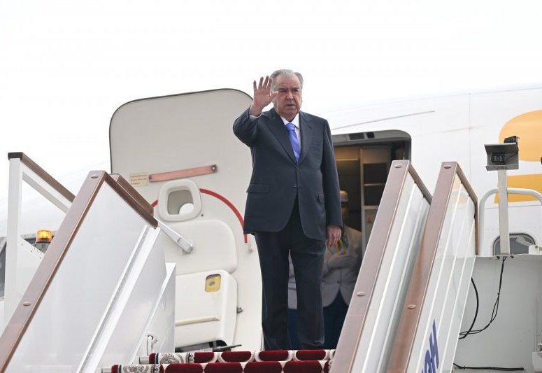 President of Tajikistan heads to Azerbaijan for 7th CICA Summit