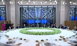 Dinner hosted on behalf of President Ilham Aliyev in honor of participants of 7th CICA Summit (PHOTO/VIDEO)