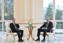 President Ilham Aliyev meets with President of Israel (PHOTO/VIDEO)