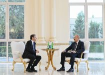 President Ilham Aliyev meets with President of Israel (PHOTO/VIDEO)