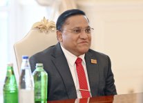 President Ilham Aliyev receives Sri Lankan Minister of Foreign Affairs, Foreign Employment and Tourism (PHOTO)