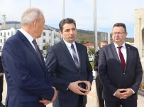 Belarusian parliament speaker visits Khankendi (PHOTO)