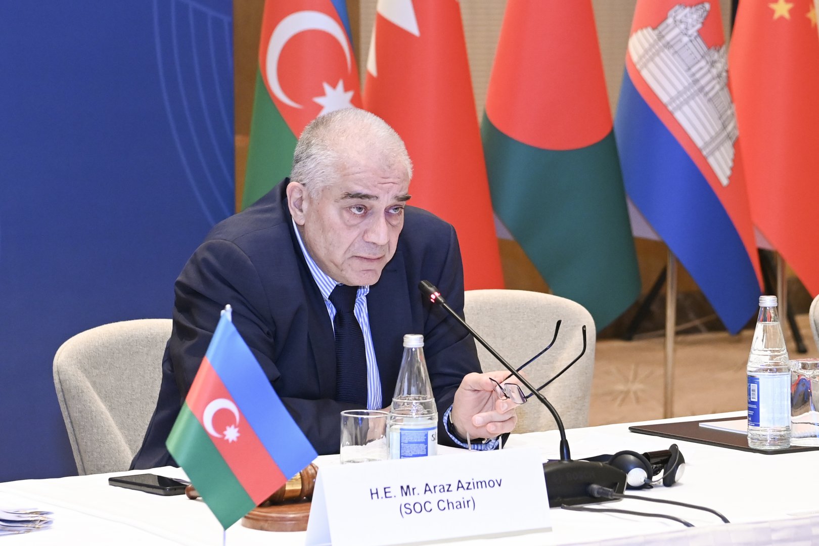 CICA officials agree draft documents for Baku summit on Oct. 15 (PHOTO)