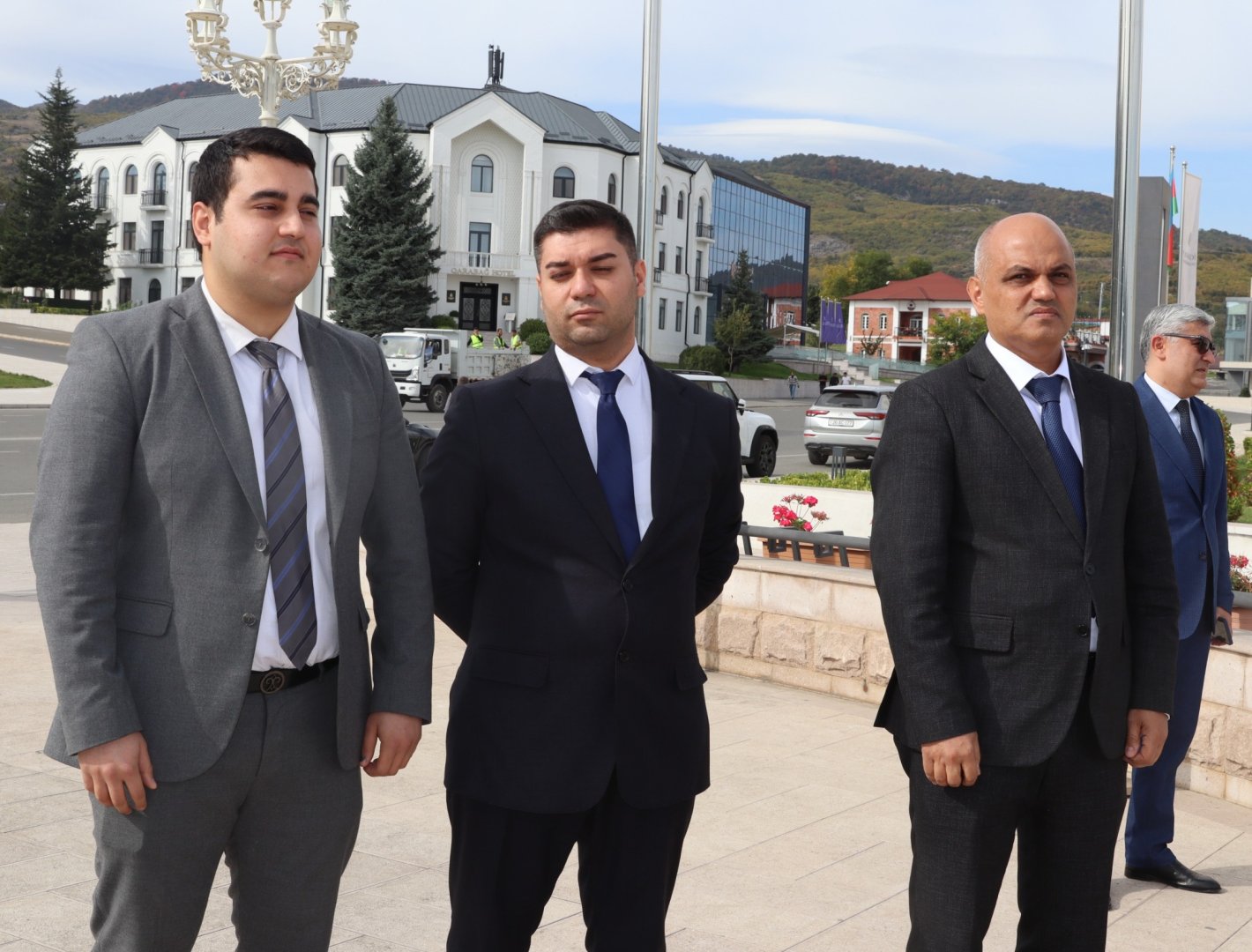 Belarusian parliament speaker visits Khankendi (PHOTO)