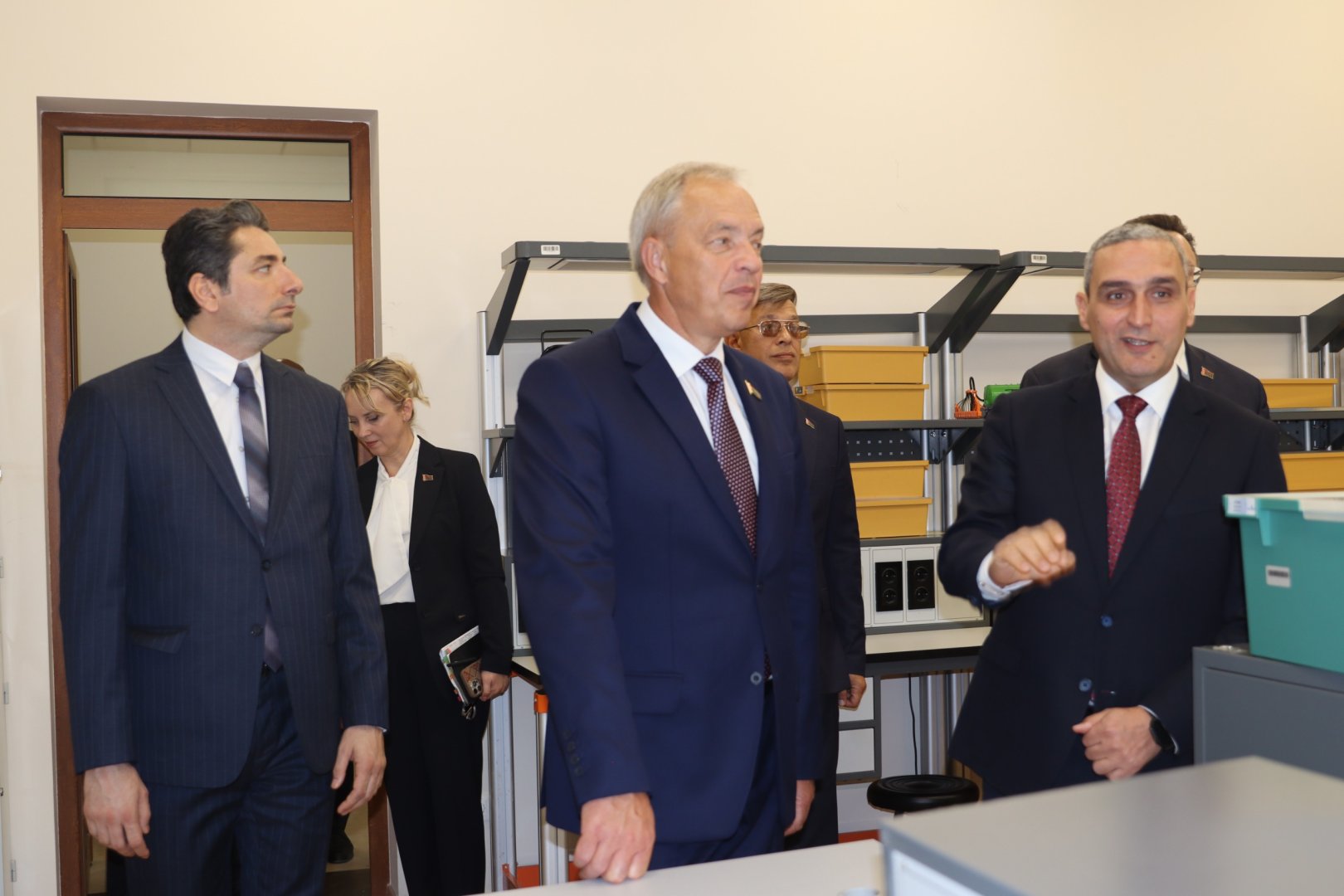 Belarusian parliament speaker visits Khankendi (PHOTO)