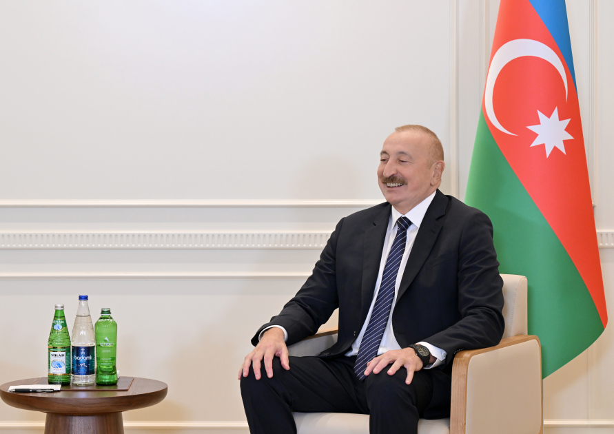 President Ilham Aliyev meets with President of Uzbekistan (PHOTO/VIDEO)