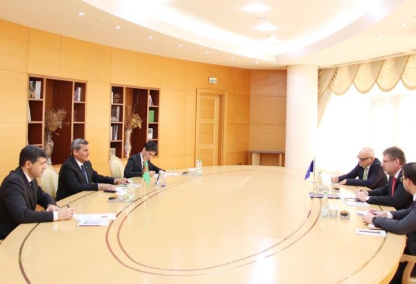 Turkmenistan, EU discuss expanding trade, transport, and energy ties