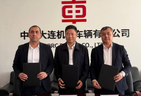 Uzbekistan signs MoU with China’s CRRC Dalian on rail, metro cooperation