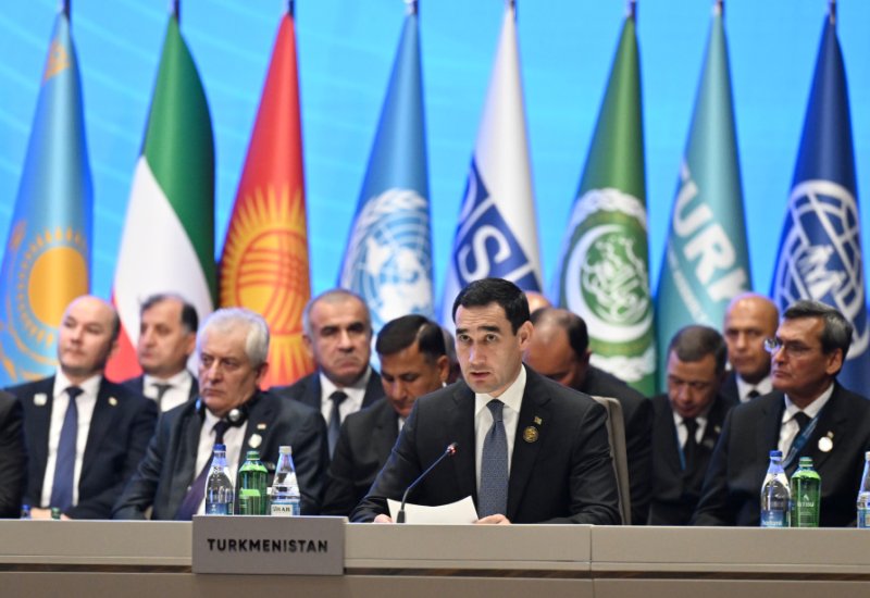 Turkmen president names Azerbaijan's CICA chairmanship special