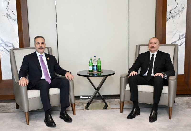 President Ilham Aliyev receives Türkiye’s Minister of Foreign Affairs