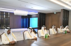 President Ilham Aliyev meets with Amir of State of Qatar (PHOTO)