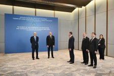 President Ilham Aliyev meets with Kassym-Jomart Tokayev and officially inaugurates Trans-Caspian Fiber Optic Cable (PHOTO)