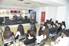 Baku Network discusses foreign influence with students (PHOTO/VIDEO)