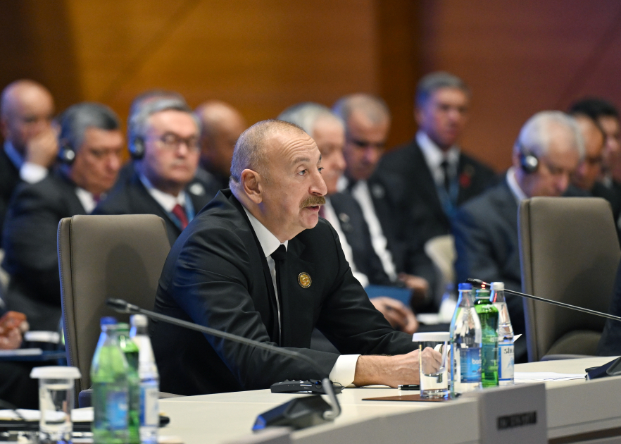 President Ilham Aliyev addresses 7th CICA Summit (PHOTO)