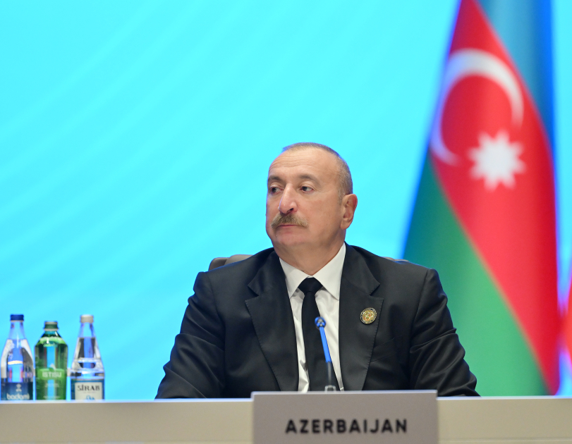 President Ilham Aliyev addresses 7th CICA Summit (PHOTO)