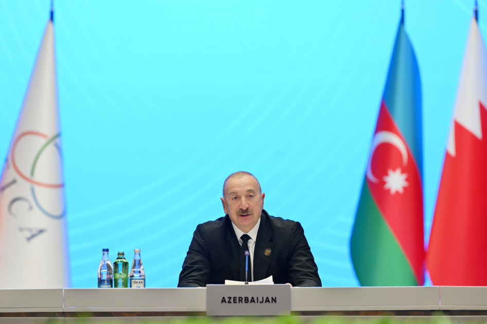 President Ilham Aliyev addresses 7th CICA Summit (PHOTO)