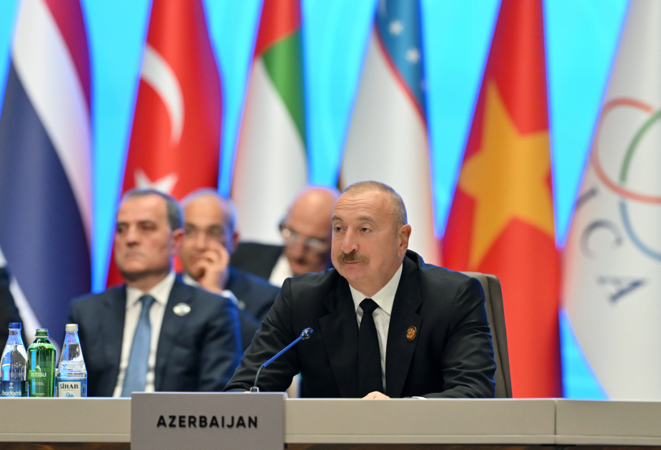 President Ilham Aliyev addresses 7th CICA Summit (PHOTO)