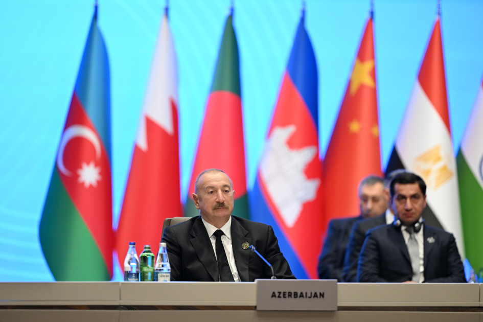 President Ilham Aliyev addresses 7th CICA Summit (PHOTO)