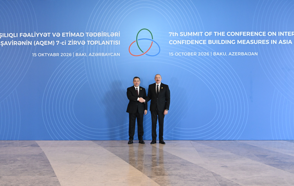President Ilham Aliyev addresses 7th CICA Summit (PHOTO)