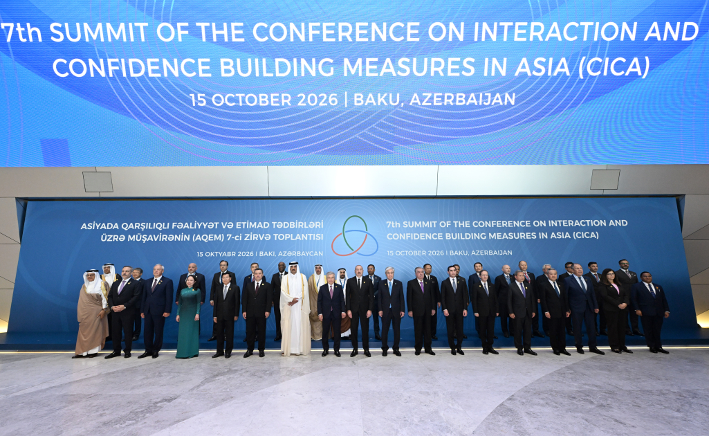 President Ilham Aliyev addresses 7th CICA Summit (PHOTO)