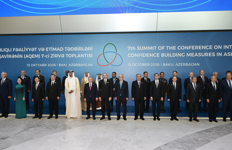 President Ilham Aliyev addresses 7th CICA Summit (PHOTO)
