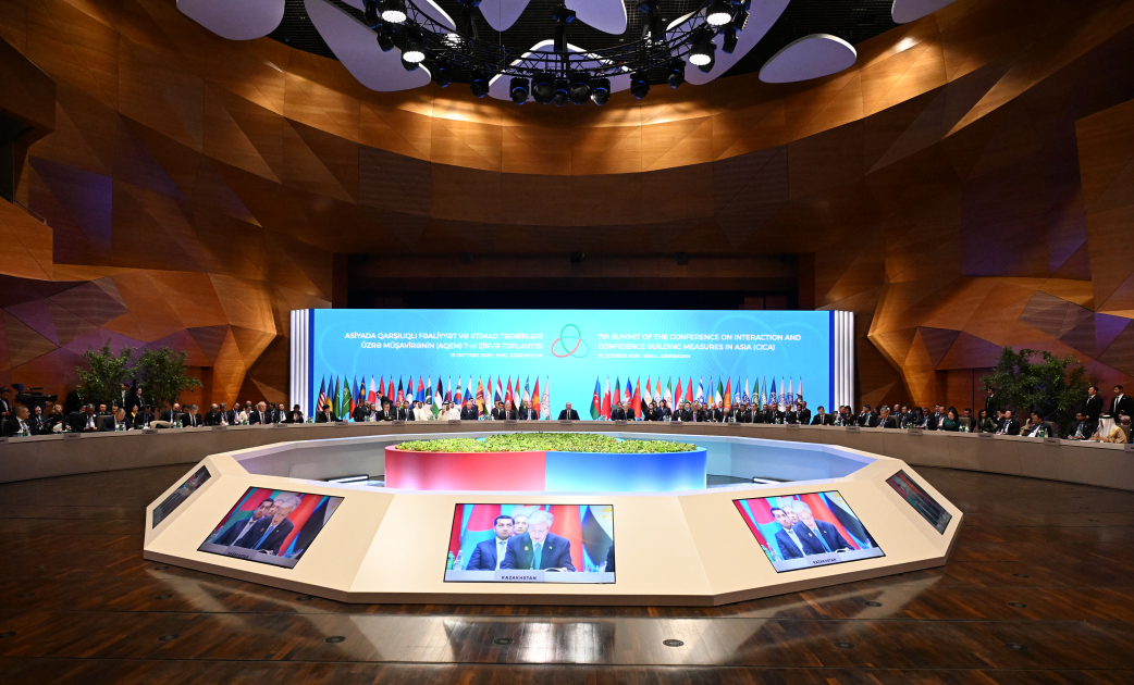 President Ilham Aliyev addresses 7th CICA Summit (PHOTO)