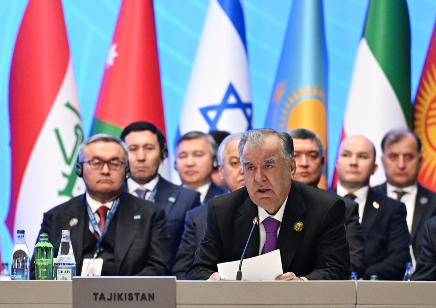 Tacik prezidenti CICA forumunun qlobal sülhə töhfə verəcəyini bildirir