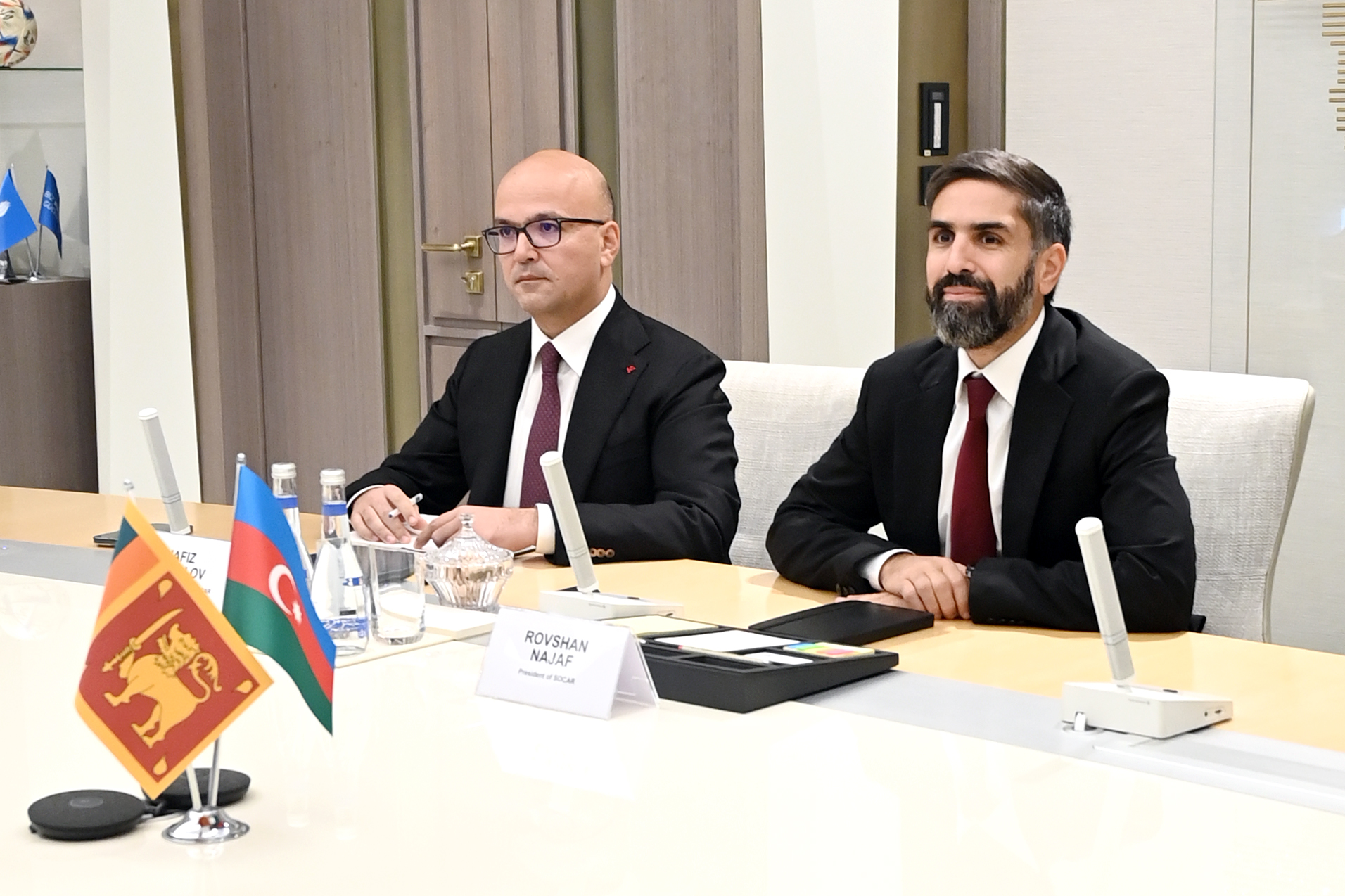 SOCAR, Sri Lanka’s foreign minister discuss energy cooperation in Baku (PHOTO)