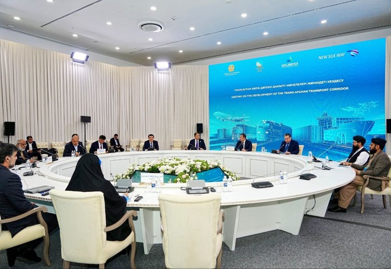 Kazakhstan, regional partners discuss Trans-Afghan corridor, CASA railway