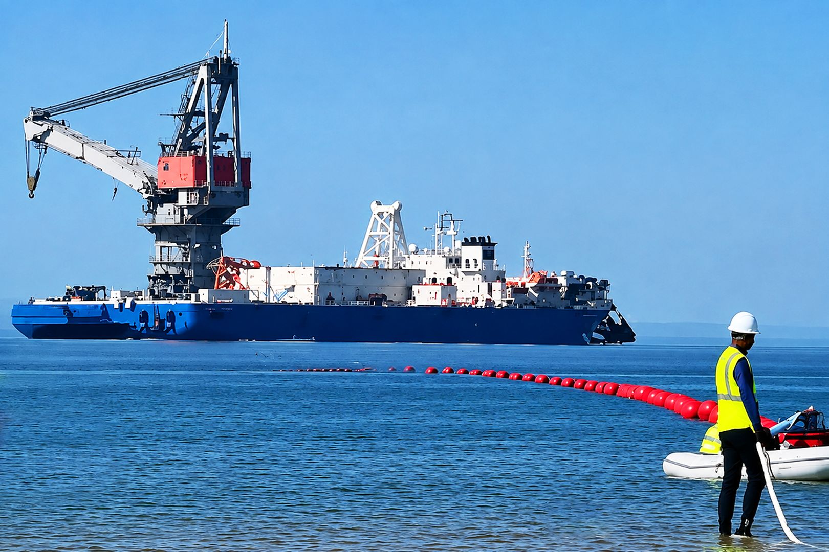 Rəsmi açılışı keçirilən Trans-Xəzər Fiber-Optik Kabeli ilə Rəsmi İpək Yolu böyük bir mərhələyə çatıb (FOTO)
