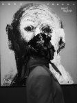 Alena Aliyeva shares post from Anar Huseynzade’s exhibition “O” (PHOTO)